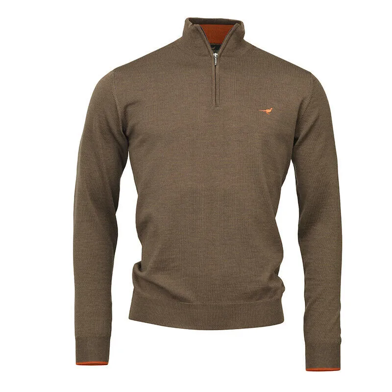Laksen Norfolk Hazel Zip Neck Jumper